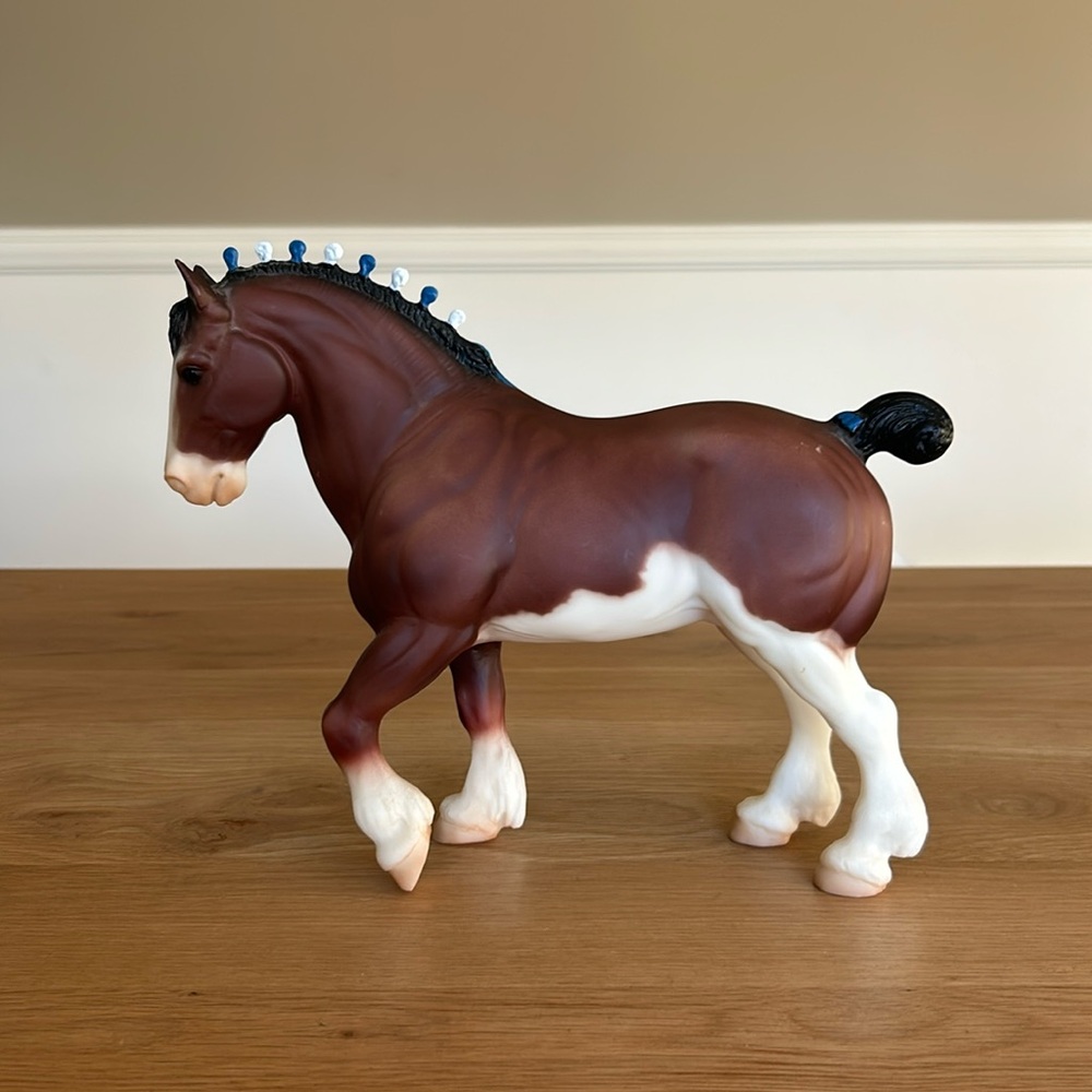 Breyer Highland Clydesdale in good condition. No box.